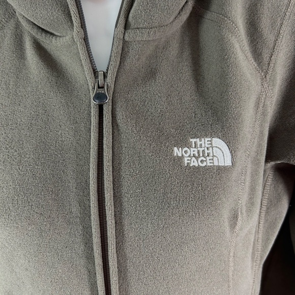 The North Face Women’s Mezzaluna Hoodie Size Small Khaki Authentic - Picture 4 of 5